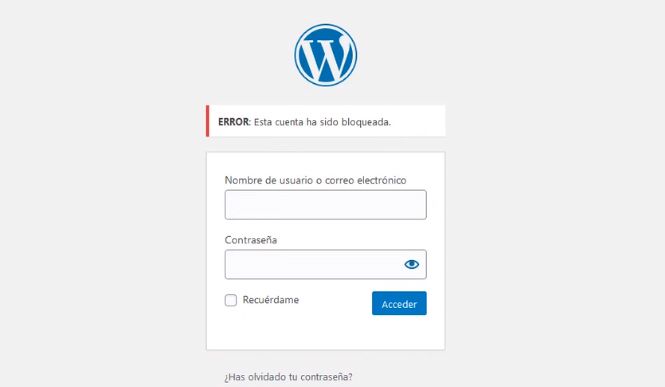 Permitir al administrador bloquear usuarios